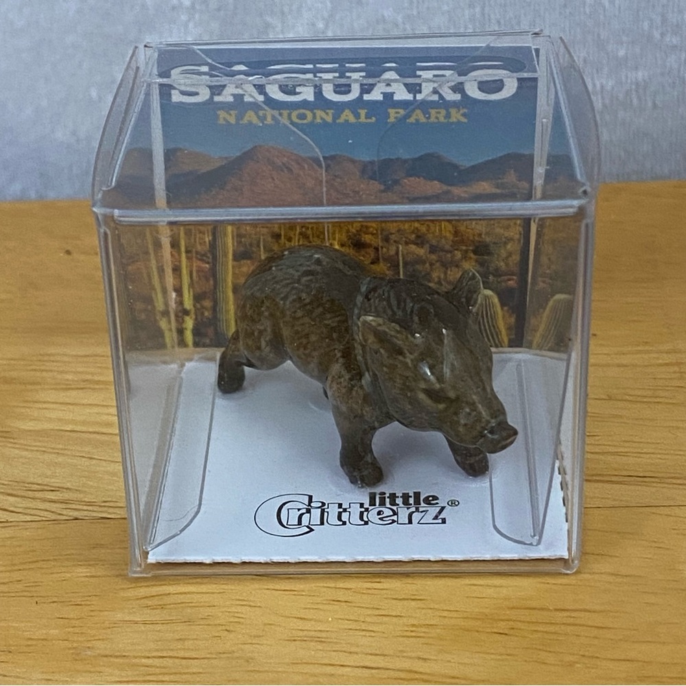 Brown Javelina Figurine – Saguaro National Park Collectible